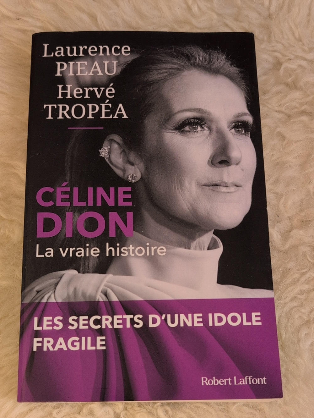 Céline Dion La Vraie Histoire French Biography Book Laurence Pieau Hervé Tropéa